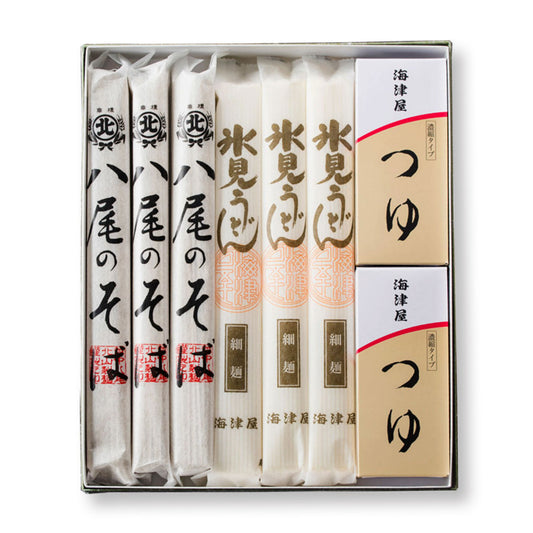 氷見うどん・八尾のそば詰合せ【お中元・袋あり】
